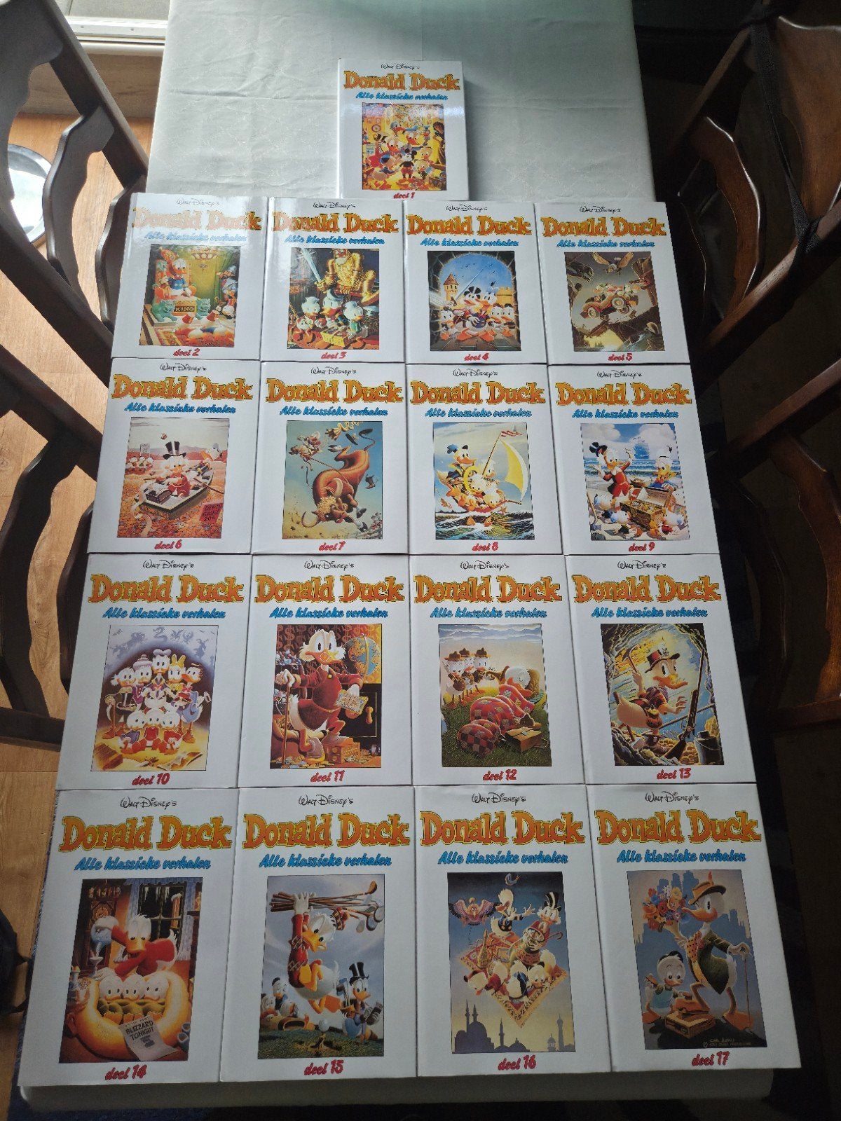 Donald Duck Alle Klassieke Verhalen Deel 1-17, Complete serie of reeks, Ophalen of Verzenden, Zo goed als nieuw, Walt Disney