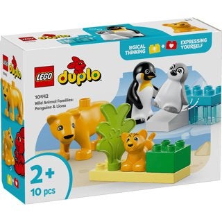 Lego Duplo: 10442 Families van wilde dieren, Kinderen en Baby's, ., Nieuw, Ophalen of Verzenden, .