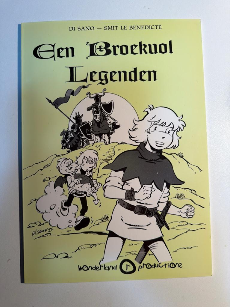Een Broekvol Legenden - Gesigneerd en Genummerd, Eén stripboek, Ophalen of Verzenden, Zo goed als nieuw