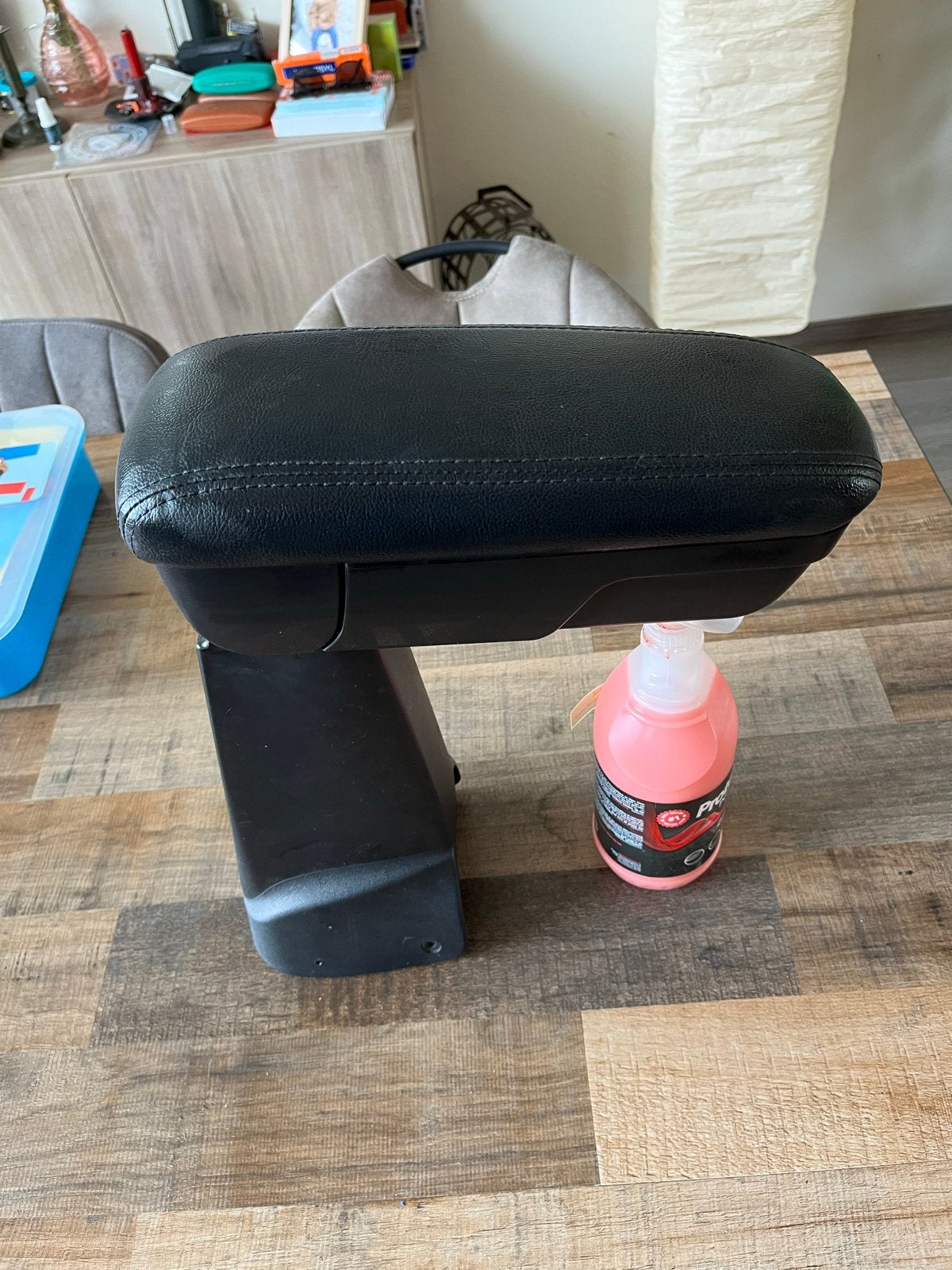 Auto Armsteun C1, peugeot 107 etc - Zwart Leer, Auto diversen, Auto-accessoires, Ophalen, Gebruikt