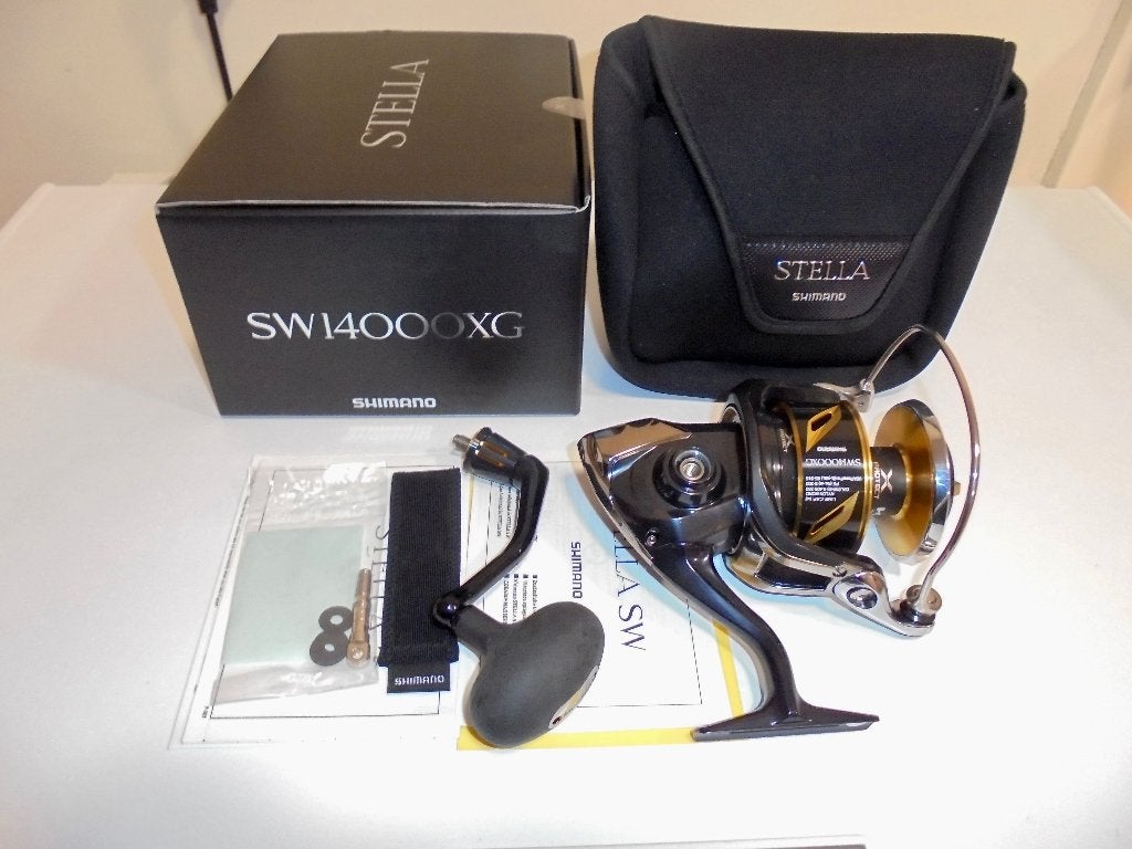 Shimano Stella SW-C 14000XG, 18000HG, 20000PG Molens Japan., Watersport en Boten, Ophalen of Verzenden, Nieuw, Molen