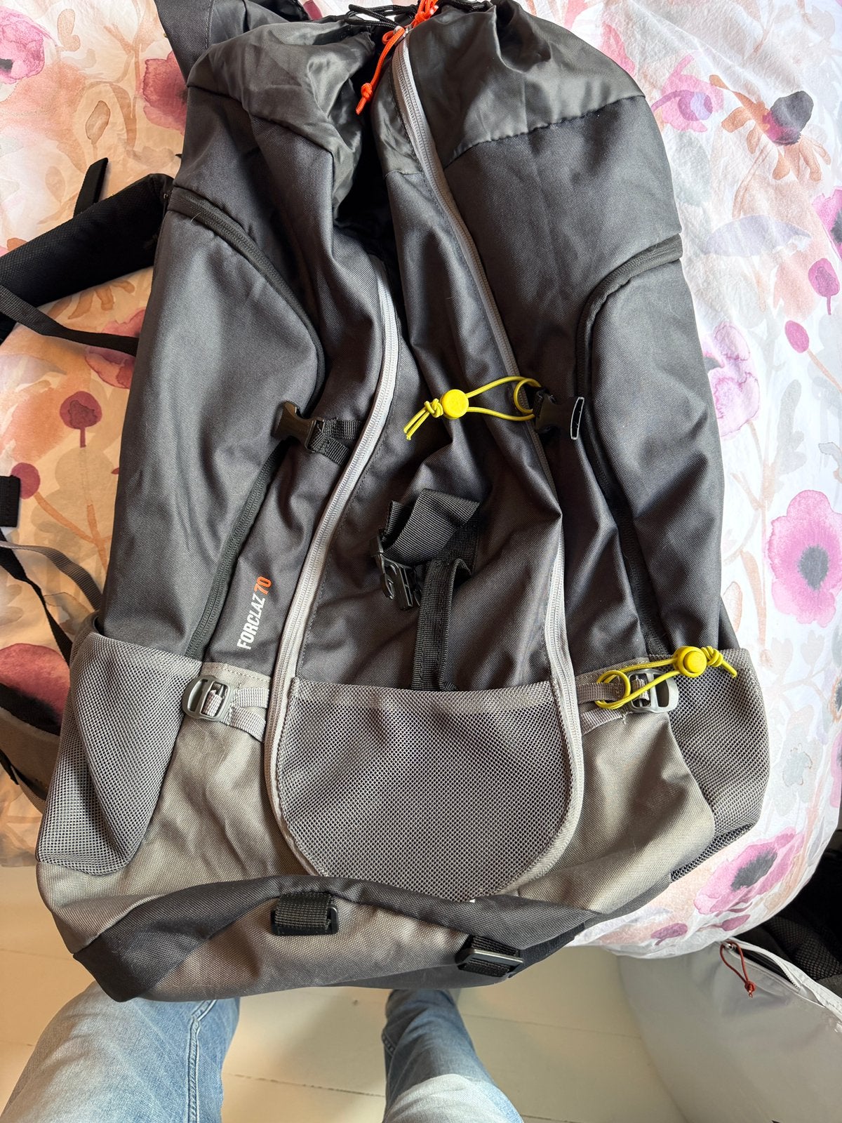 Quechua Forclaz 70 liter Backpack / Trekkingrugzak, Ophalen, Zo goed als nieuw