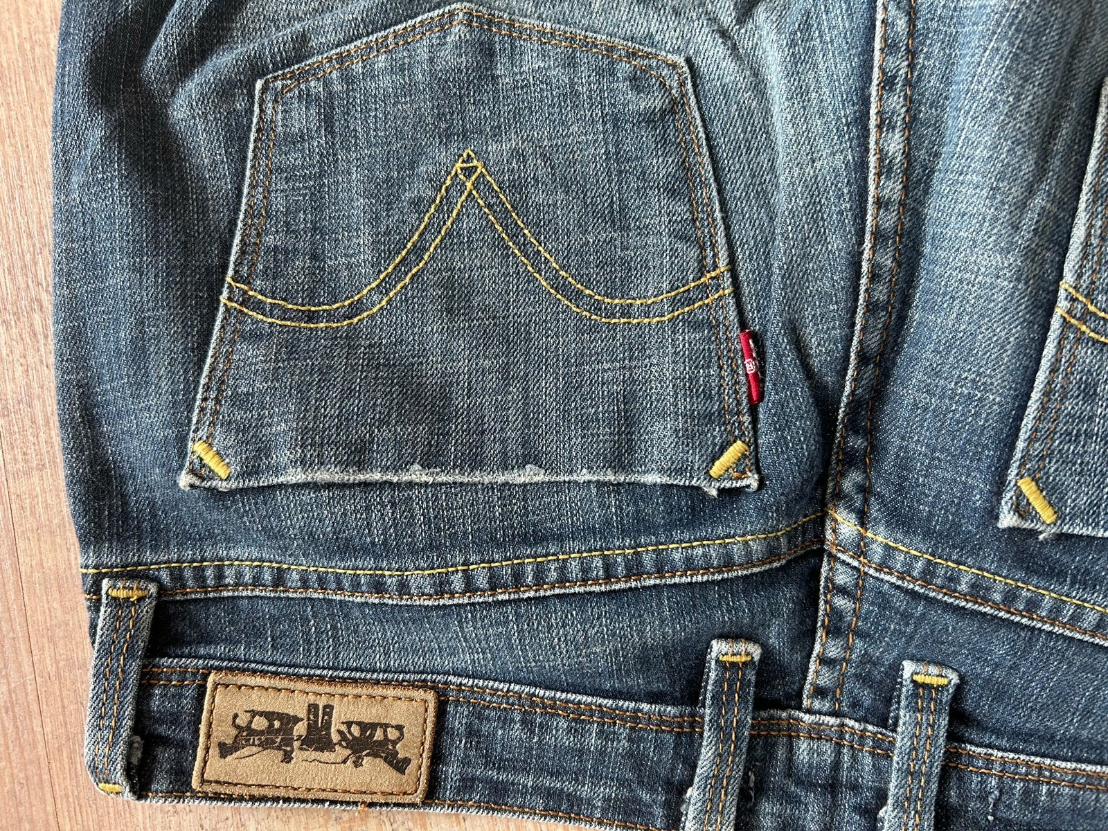 Levi's 627 Straight Fit Jeans dames - Maat W31 L30, Ophalen of Verzenden, Gedragen, Blauw, W30 - W32 (confectie 38/40)