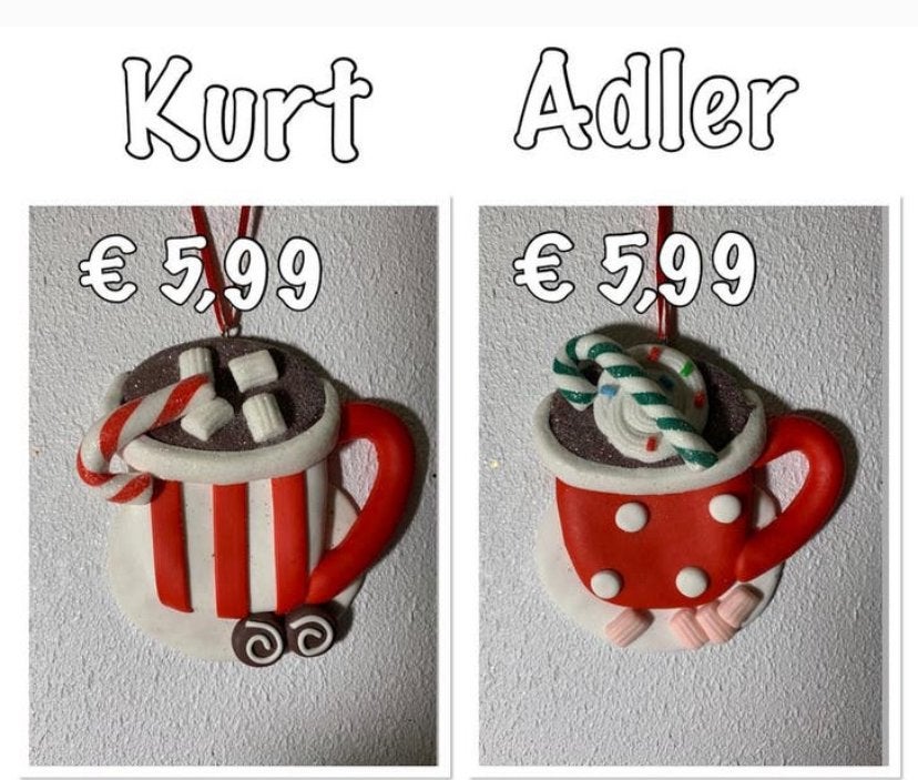 Chocolade met marshmallows hanger, Ophalen of Verzenden, Nieuw