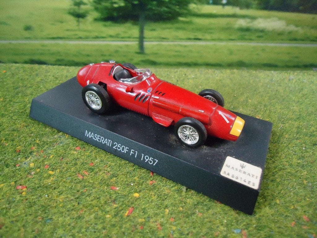 1/43 1957 Maserati 250F F1 - Deagostini, Ophalen of Verzenden, Gebruikt, Auto, Overige merken