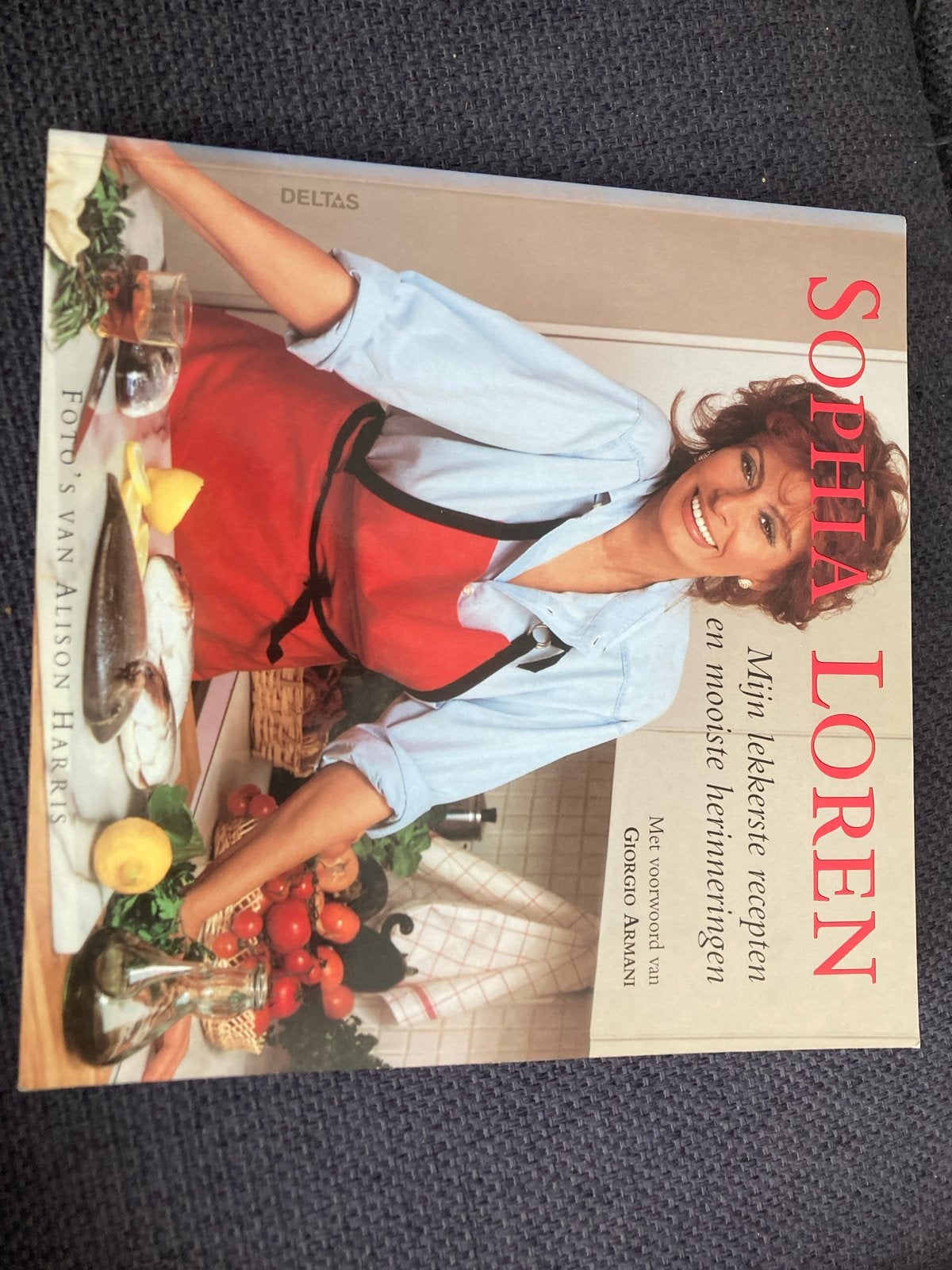Sophia Loren Kookboek: Mijn Lekkerste Recepten, Ophalen of Verzenden, Zo goed als nieuw, Italië, Voorgerechten en Soepen