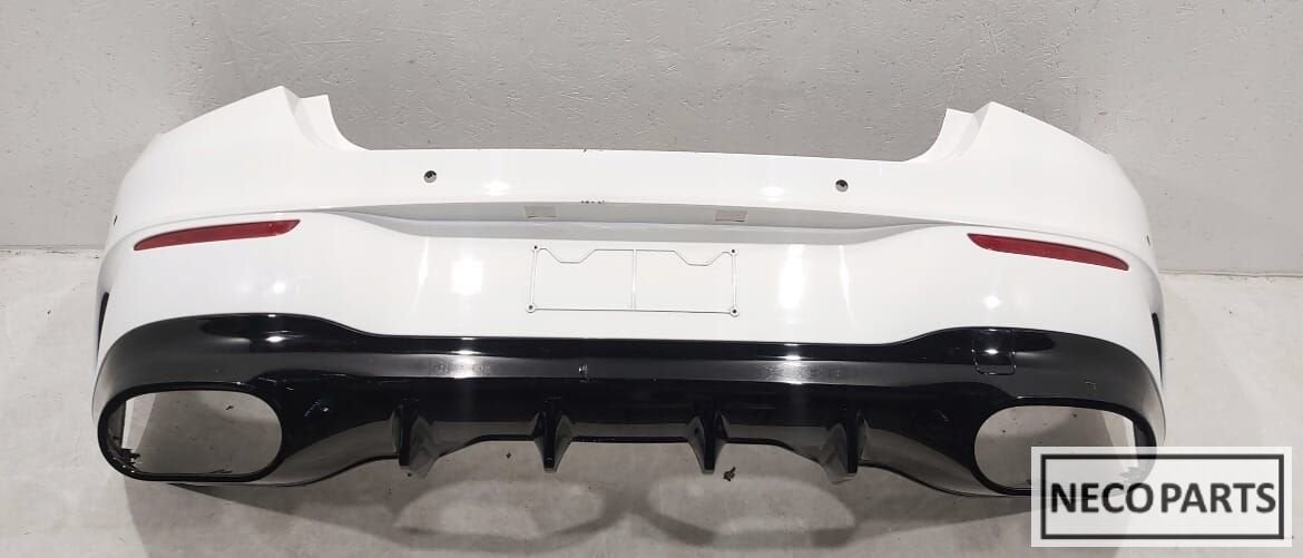 BUMPER CLA W118 45 S 45S AMG ACHTERBUMPER ORIGINEEL, Gebruikt, Ophalen of Verzenden, Achter, -