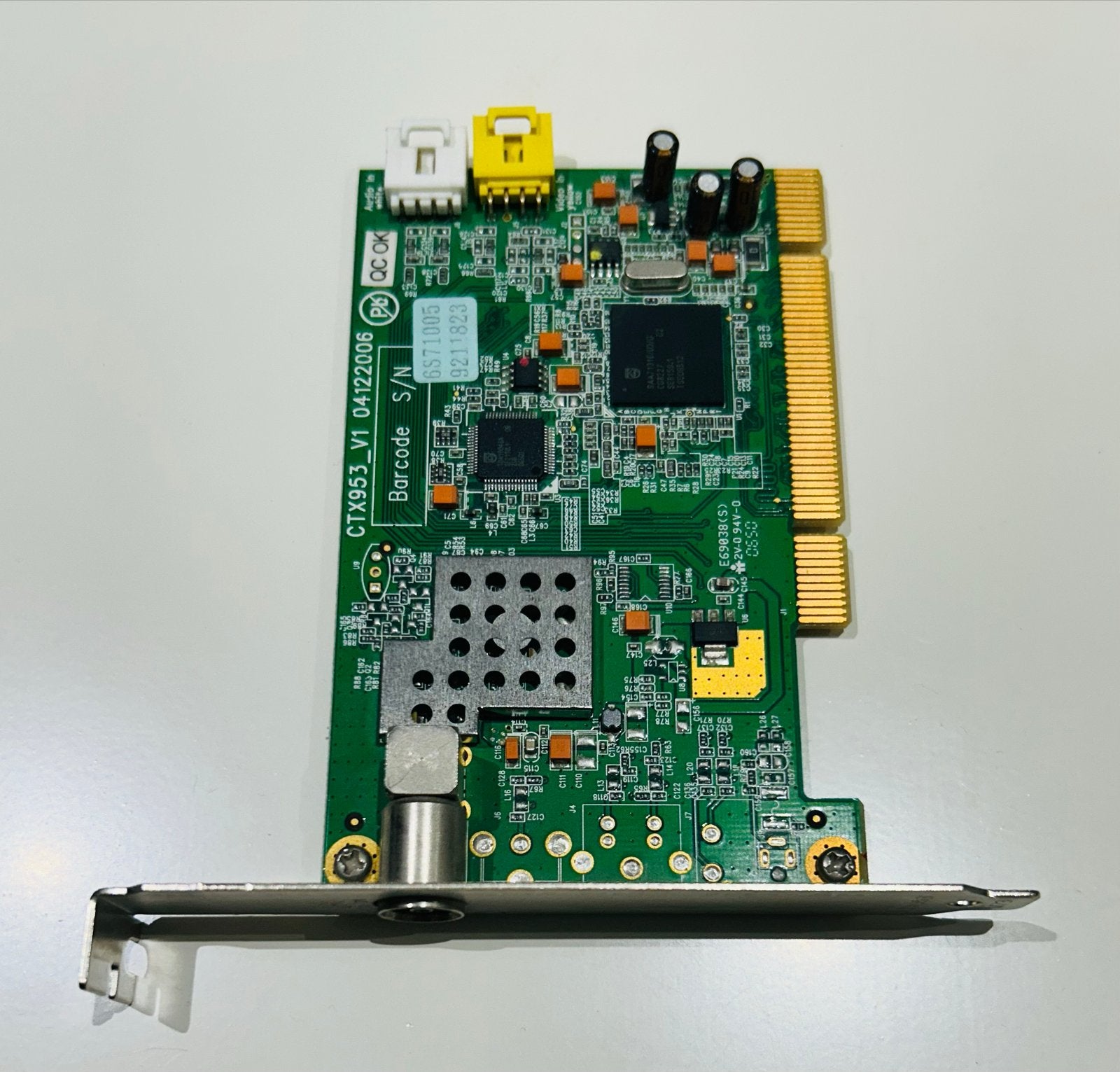 Medion TV/DVB-T Combo Kaart CTX953 V1.4.3, Tv-Out, Gebruikt, Overige soorten, Ophalen of Verzenden