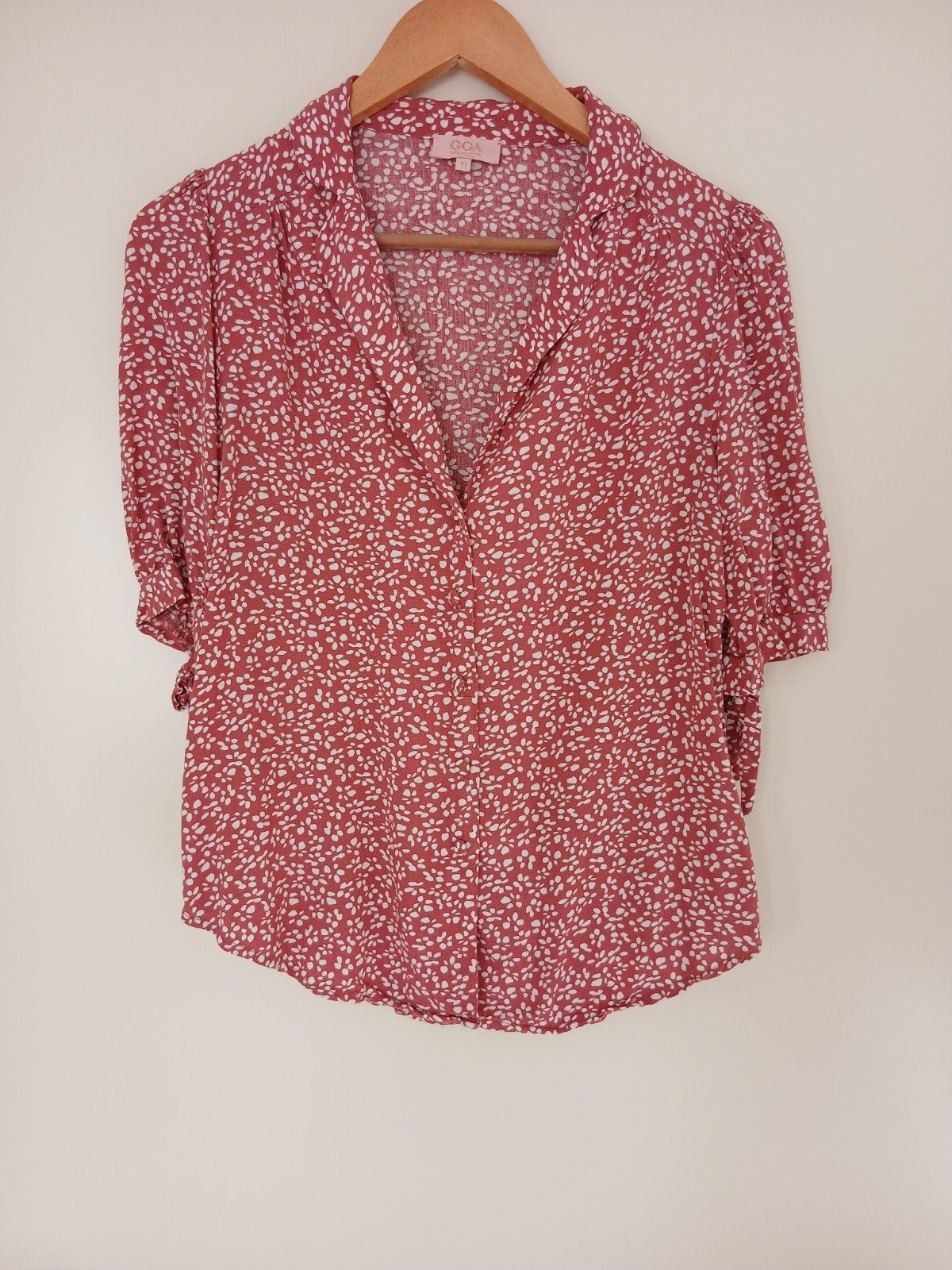 GOA Blouse met print - Maat S, Kleding | Dames, GOA, Ophalen of Verzenden