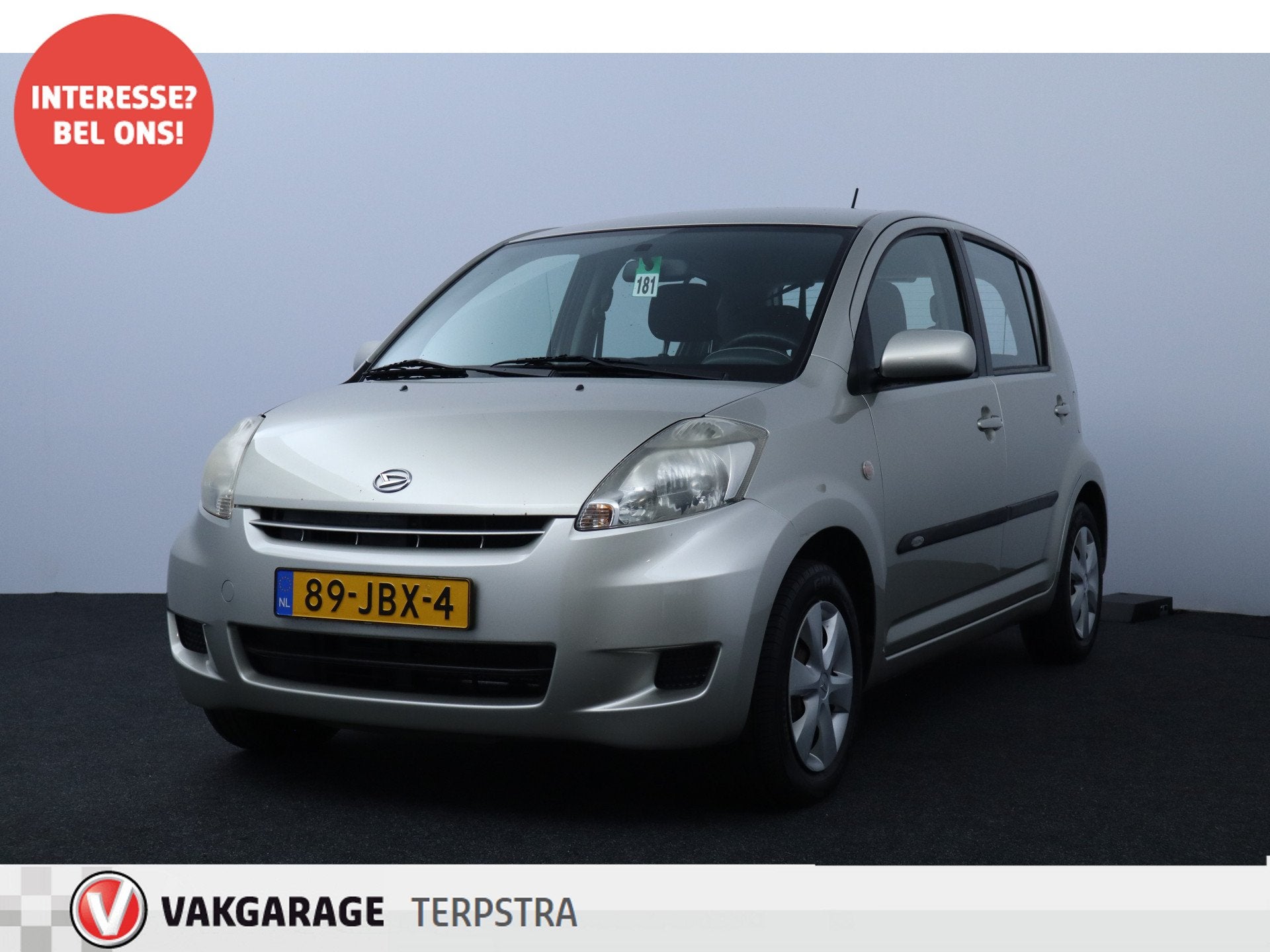 Daihatsu Sirion 2 1.3-16V Sport/ Trekhaak/ Airco/ C.V. Afsta, Auto's, Voorwielaandrijving, Stof, Gebruikt, 4 cilinders