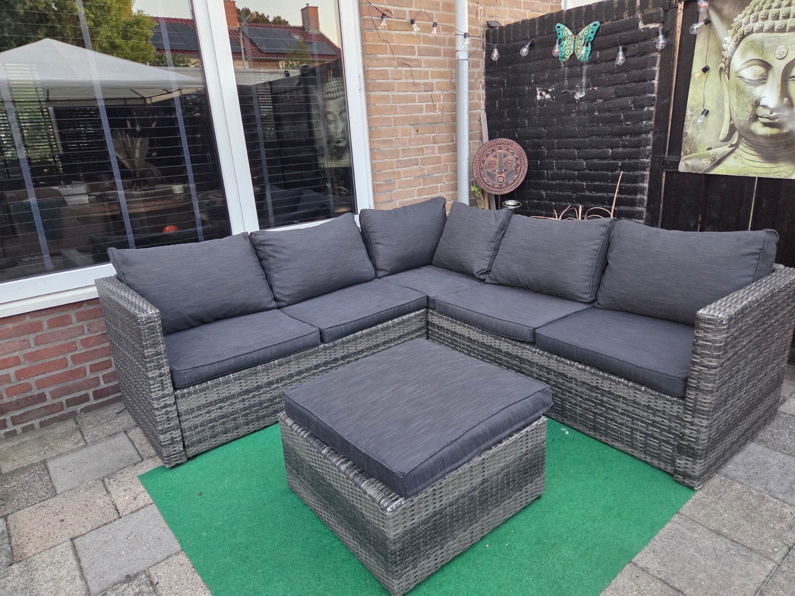 loungeset, Ophalen, Zo goed als nieuw, Kunststof
