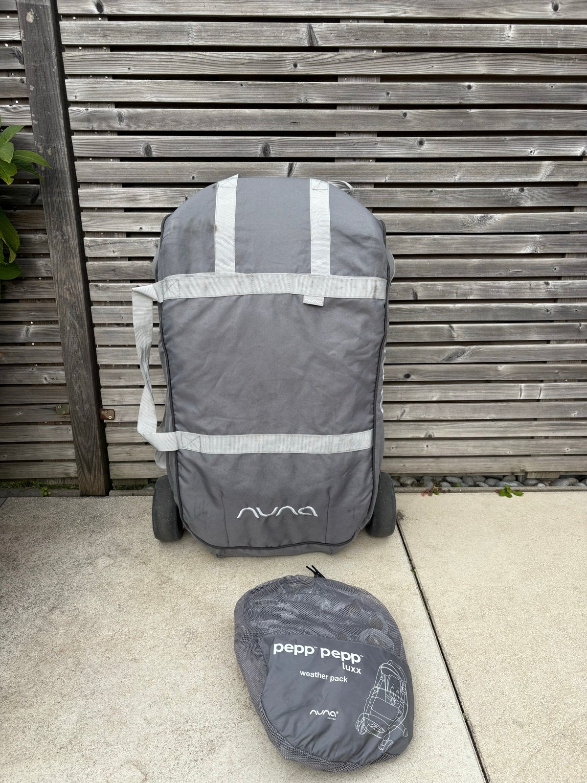 Nuna Pepp Luxx Buggy met weather pack en reis buggyhoes, Kinderen en Baby's, Ophalen, Zo goed als nieuw, Regenhoes