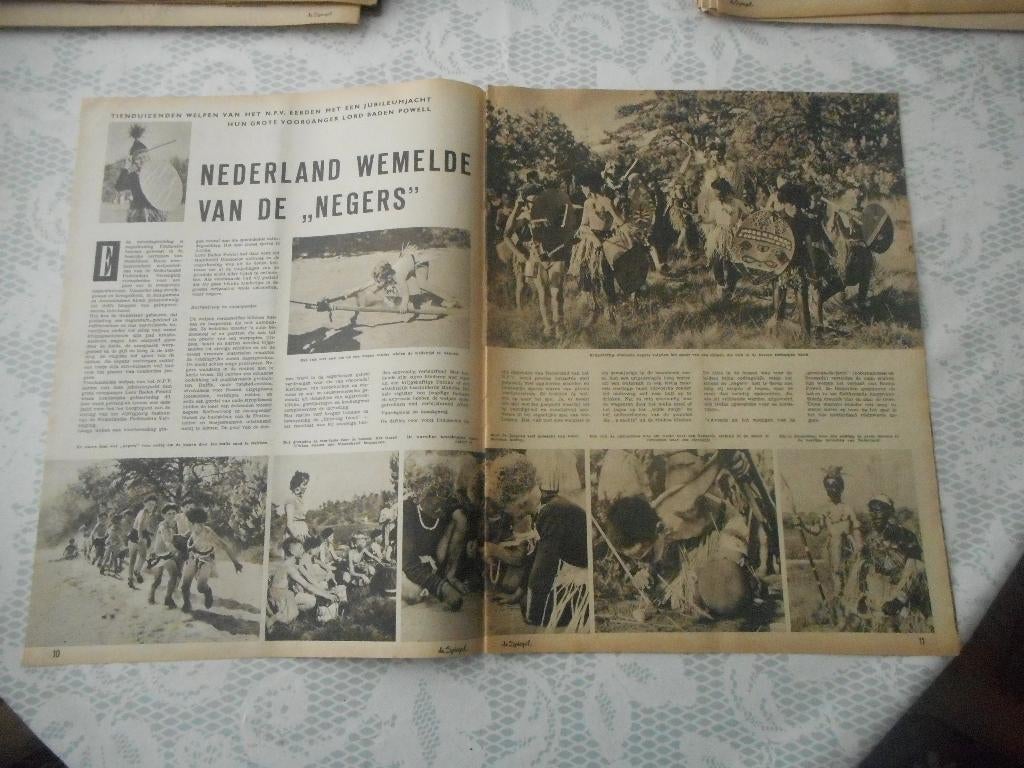 Welpen N.P.V. eerden Lord Baden Powell. 1957., Ophalen of Verzenden, Gebruikt, Overige typen
