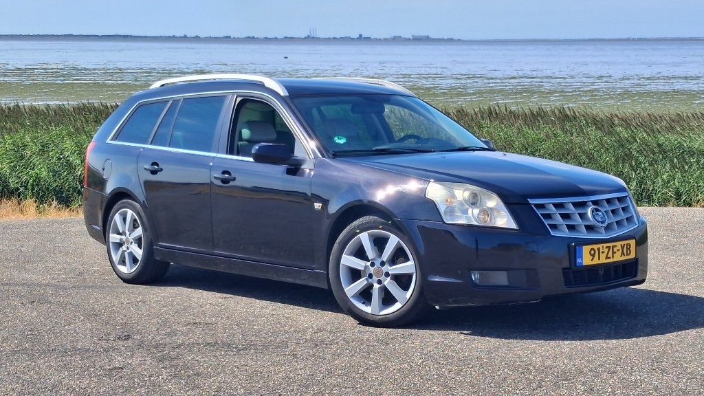 Cadillac BLS Elegance 2.0 T 175PK AUT 2008 Zwart, Auto's, 1998 cc, Beige, 4 cilinders, Sound system