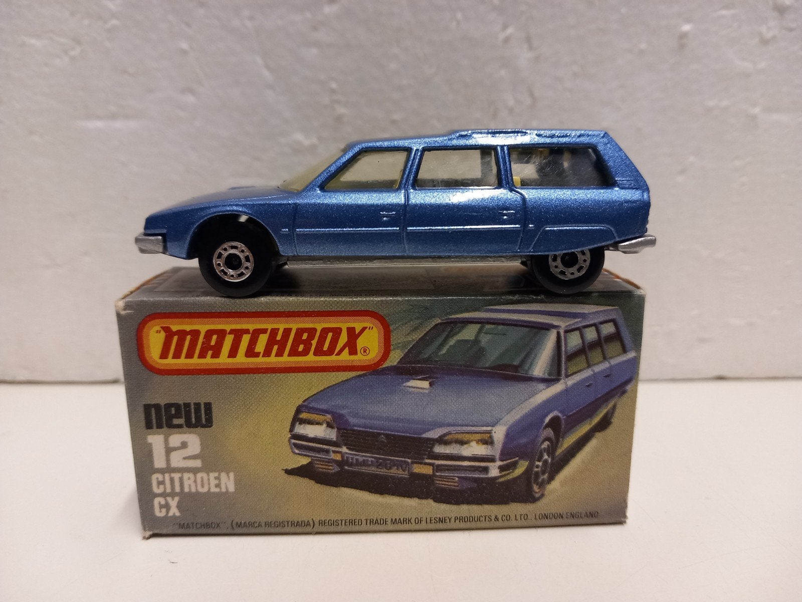 Matchbox #12 Citroen CX Break 3INCH, Ophalen of Verzenden, Zo goed als nieuw, Auto
