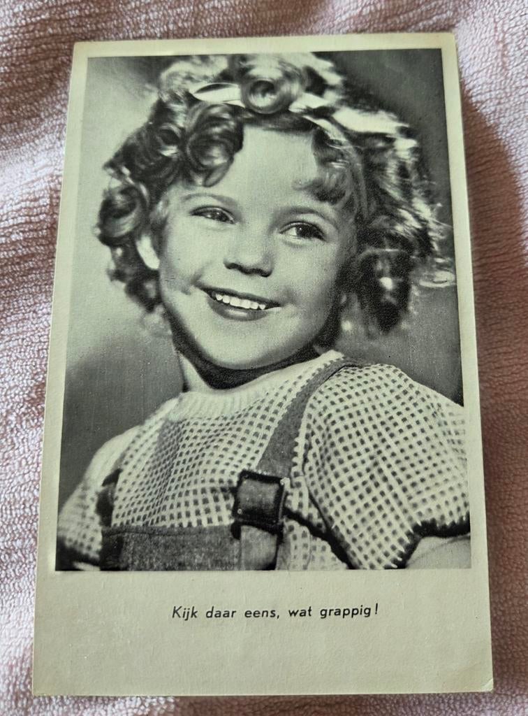 Shirley Temple, Verzenden, 1920 tot 1940, Ongelopen, Sterren en Beroemdheden