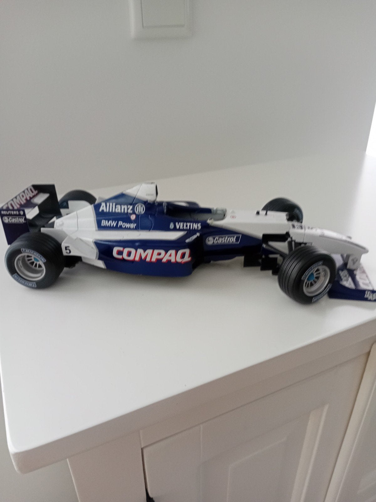 BMW Williams F1 modelauto - Schaalmodel Formule 1, Ophalen of Verzenden, Zo goed als nieuw, Auto