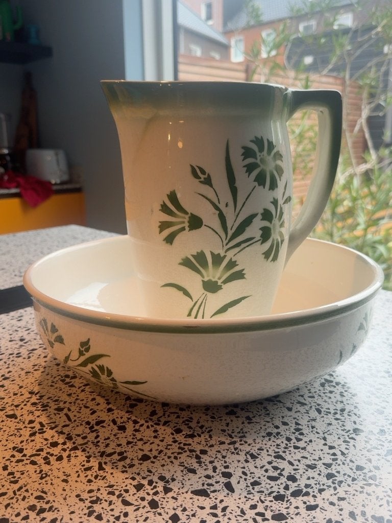 Antieke lampetset België badkamer Art Nouveau, Ophalen