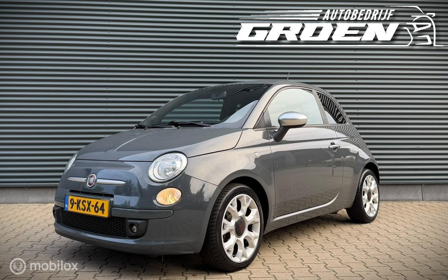Fiat 500 0.9 TwinAir Lounge, Auto's, Euro 5, 86 pk, Gebruikt, 31 €/maand