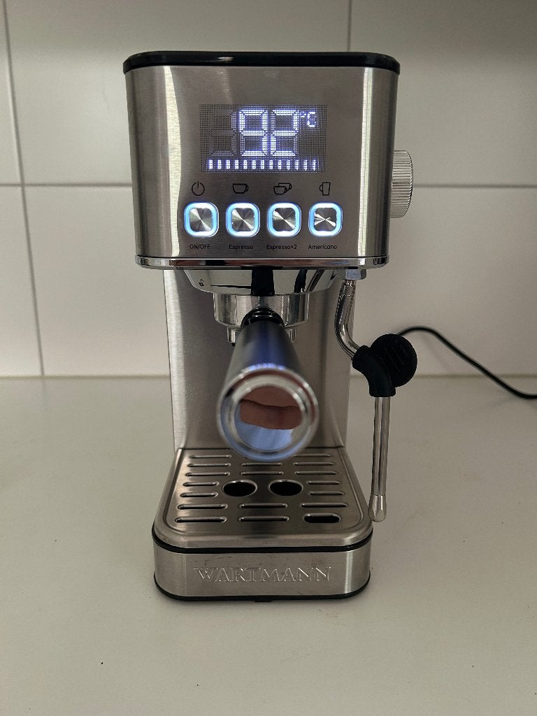 WARTMANN WM-2501 EM ESPRESSOMACHINE, Ophalen, Espresso apparaat, 10 kopjes of meer, Nieuw