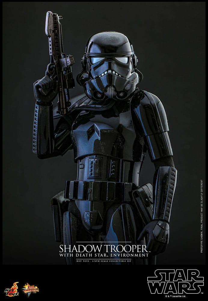 Star Wars Shadow Trooper & Death Star Environment Hot Toys, Hot Toys, Heo, Ophalen of Verzenden, Heo