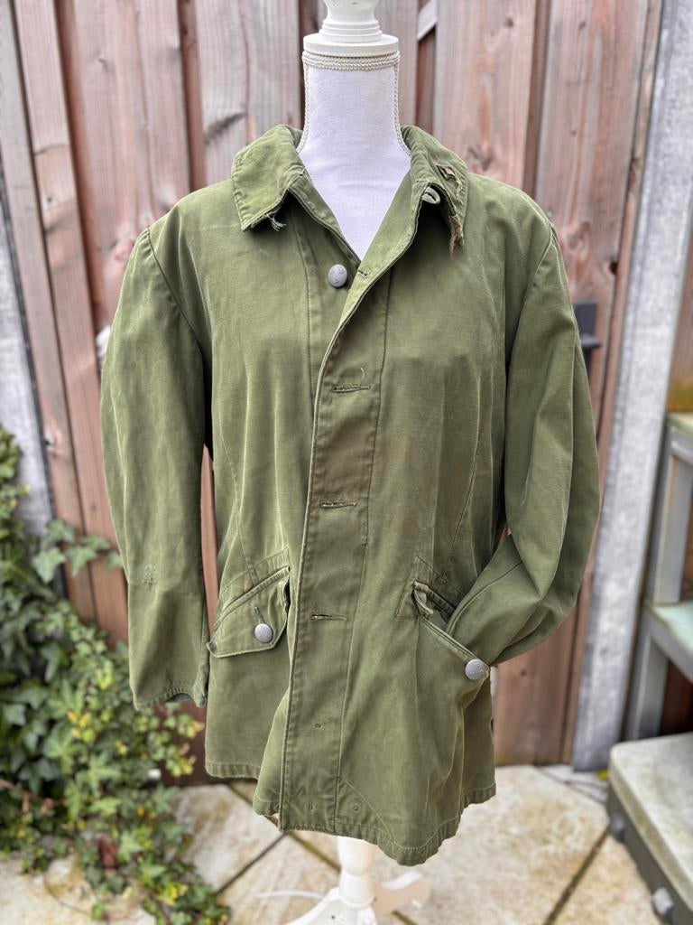 Originele Zweedse Leger M59 Veldjas / Fältjacka, Ophalen of Verzenden, Landmacht, Nederland, Kleding of Schoenen