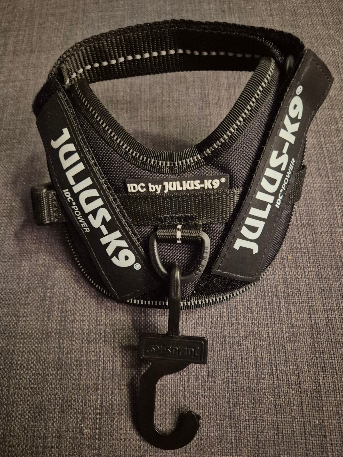 IDC Powertuig Zwart - Maat Baby 2, Julius-K9, Ophalen, Nieuw, Hondentuig