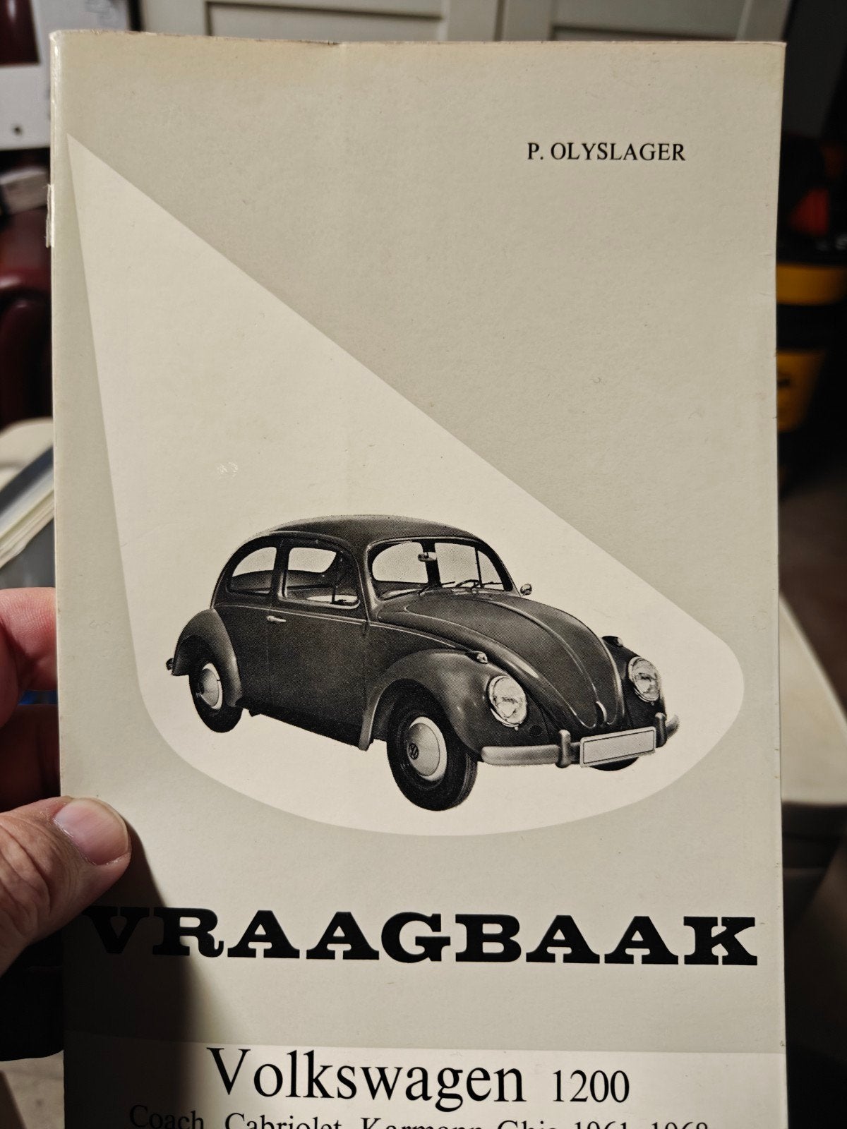 Vraagbaak Volkswagen Kever 1200 1961-1968, Ophalen of Verzenden