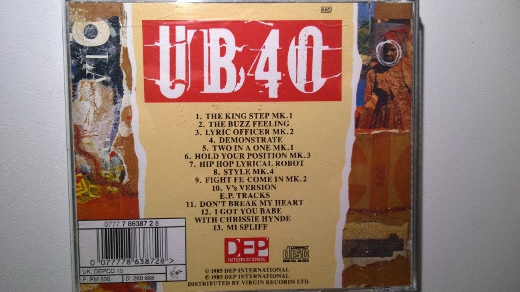 UB40 - Baggariddim, Ophalen of Verzenden, Reggae, Zo goed als nieuw, Album