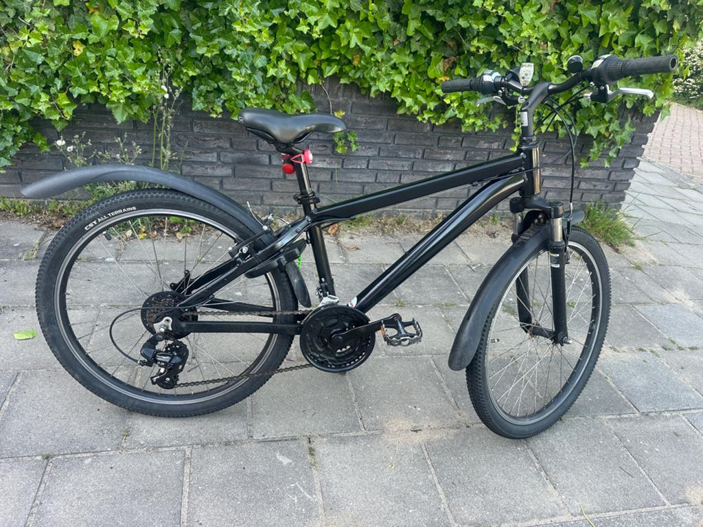 Mooie kinderfiets 24 inch, 14 versnellingen, eerste gebruike, Fietsen en Brommers, Fietsen | Kinderfietsjes, Ophalen of Verzenden