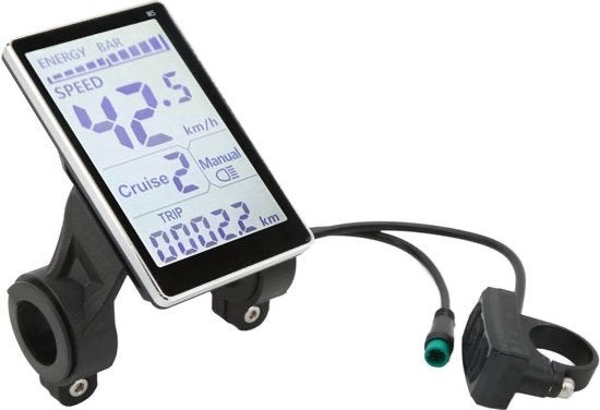 E-bike display met snelheidsmeter en opvoerbaar, Ophalen, Snelheidssensor, Nieuw