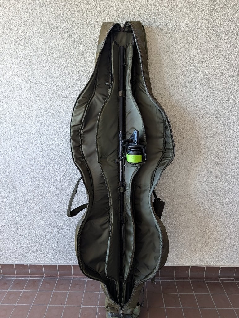 Mooie set karperhengels: 2x Sonik Herox 10ft + Spodhengel, Watersport en Boten, Hengelsport | Karpervissen, Ophalen, Gebruikt