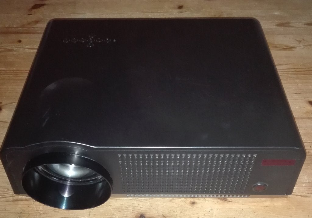 Beamer huren groot beeld USB HDMI Led huur verhuur, Ophalen, Zo goed als nieuw, LED, Full HD (1080)