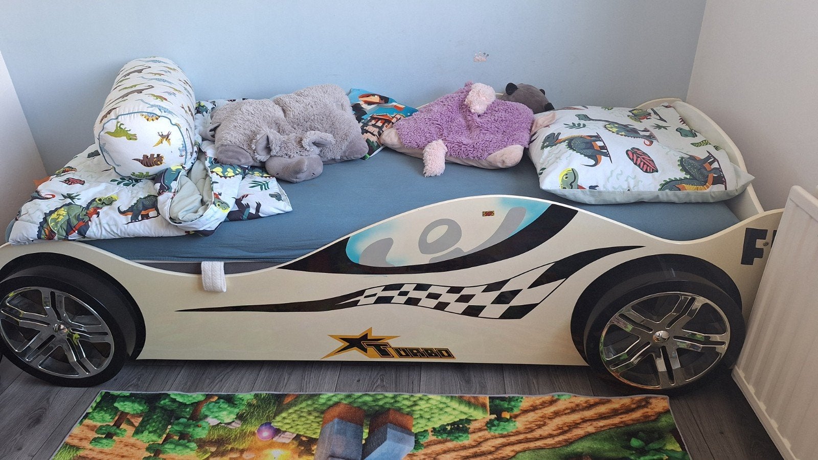 Stoer autobed met lattenbodem voor jongens, Ophalen