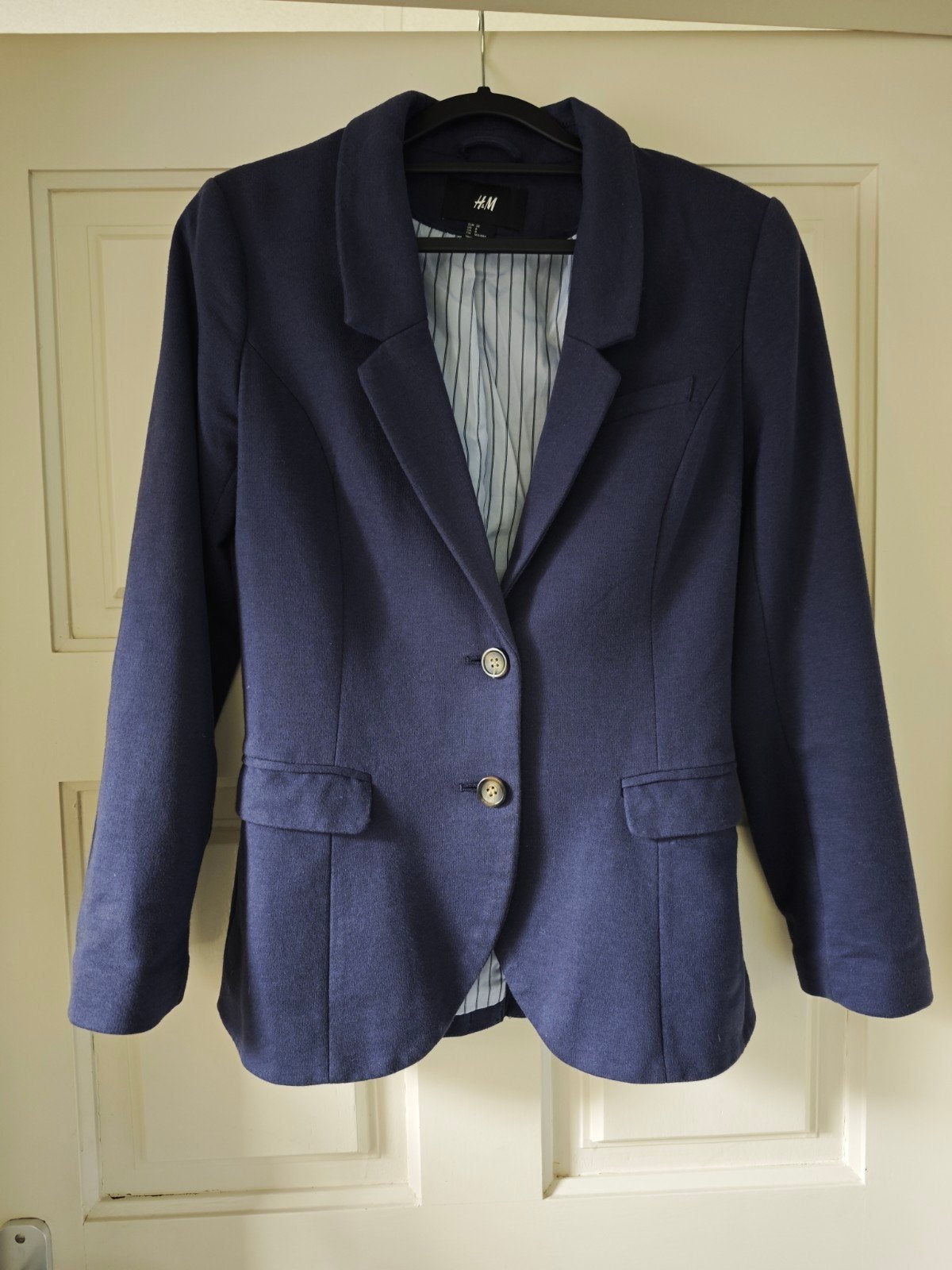 Blauwe blazer, maat 38, Maat 38/40 (M), Blauw, Ophalen of Verzenden, Zo goed als nieuw