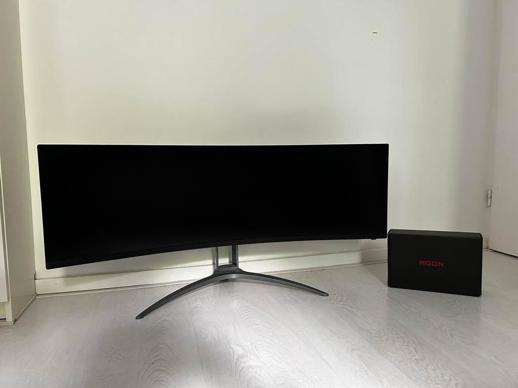 AGON 49 inch gaming monitor, Computers en Software, Monitoren, 101 t/m 150 Hz, Zo goed als nieuw, Overige resoluties, Ophalen