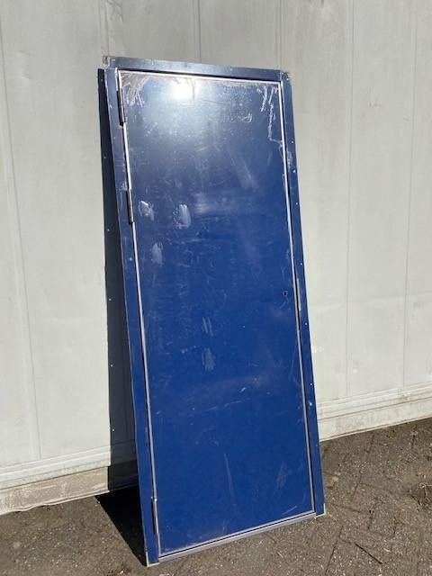 stalen deur, Ophalen, Minder dan 80 cm, Nieuw, Buitendeur