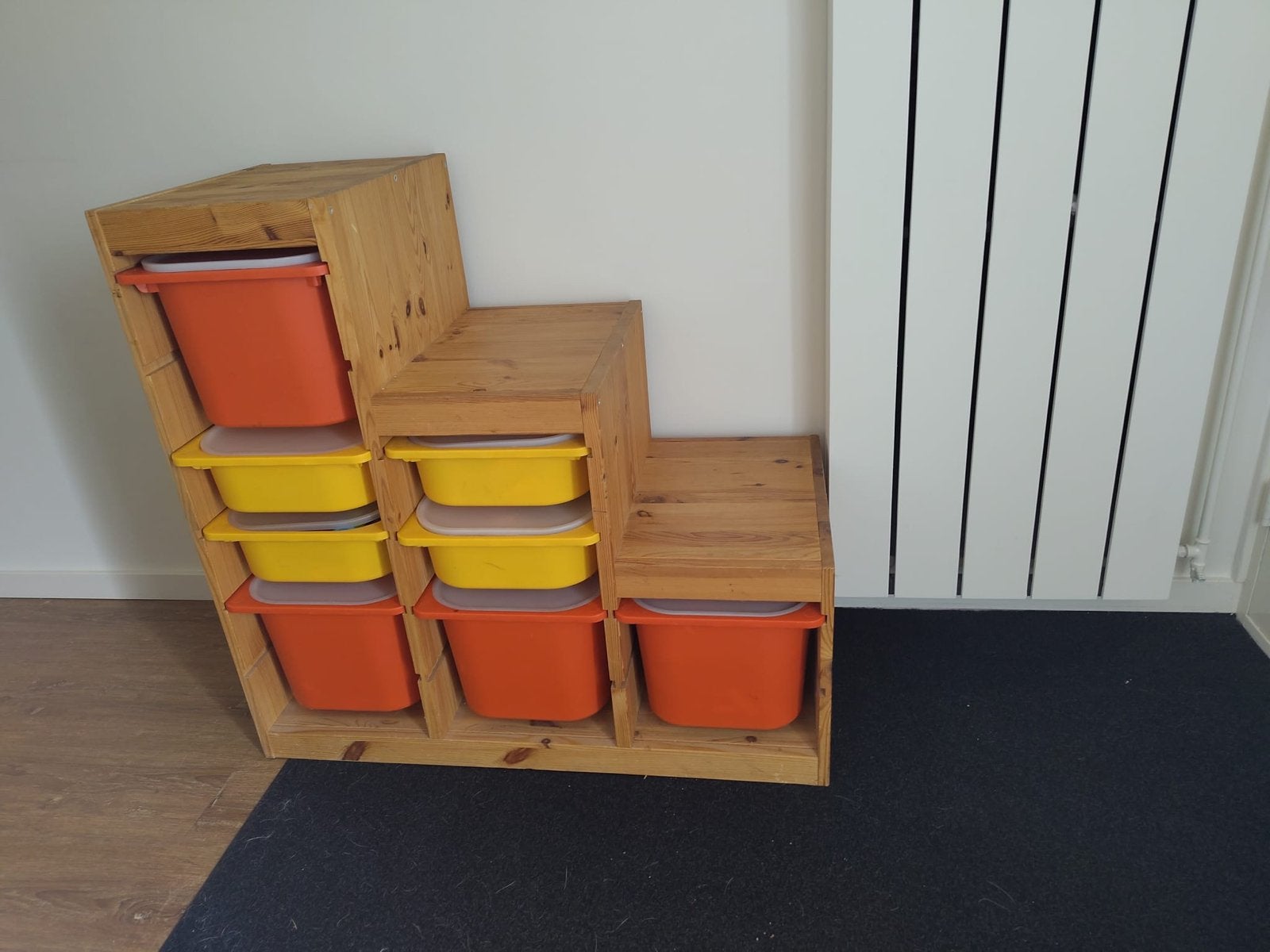 IKEA Trofast opbergkast met bakken - 90x93x44 cm, Ophalen, Gebruikt, Kast