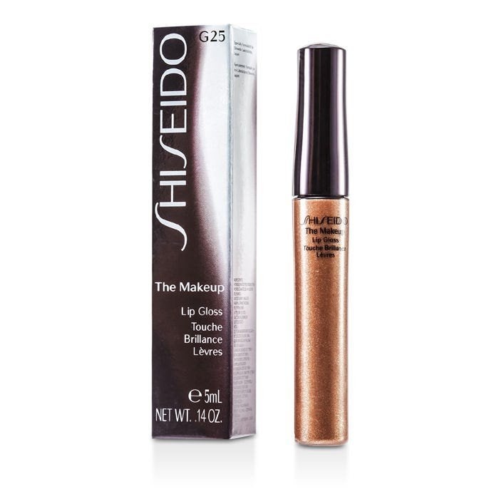 Shiseido The Makeup Lip Gloss - No. G25 Cinnamon Shimmer, Lippen, Beige, Nieuw, Ophalen of Verzenden