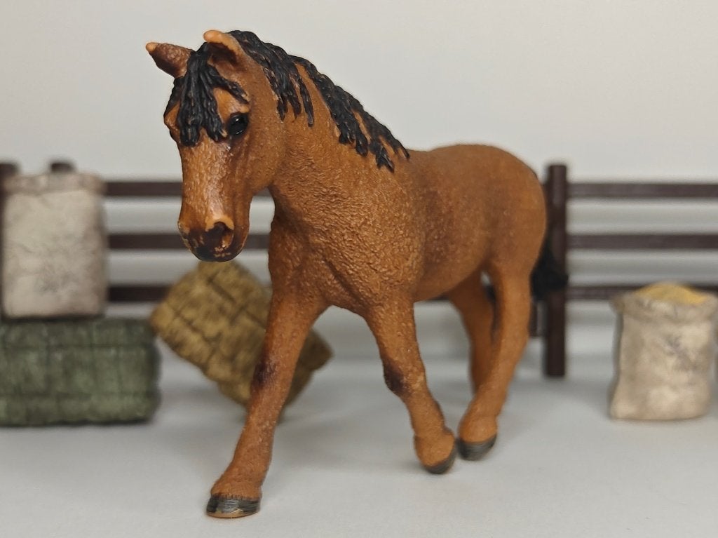 Schleich Curly merrie 13780, Ophalen of Verzenden, Gebruikt