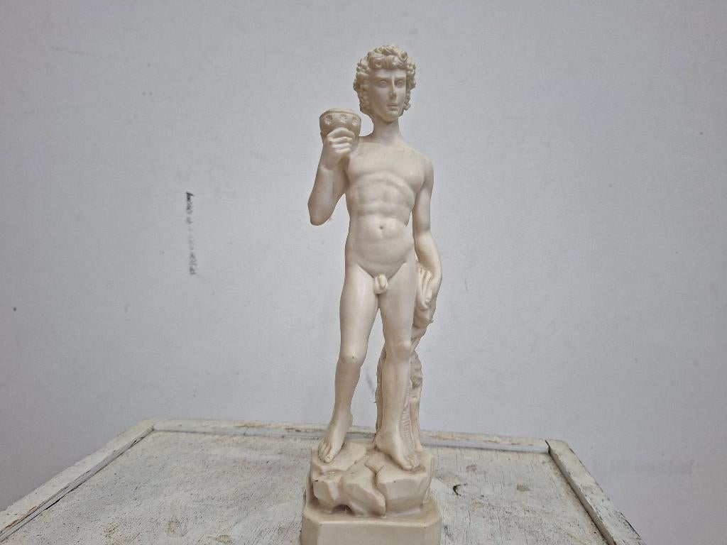 oud beeld david van michelangelo, Antiek en Kunst, Kunst | Beelden en Houtsnijwerken, Ophalen of Verzenden, Handgemaakt, Beeld