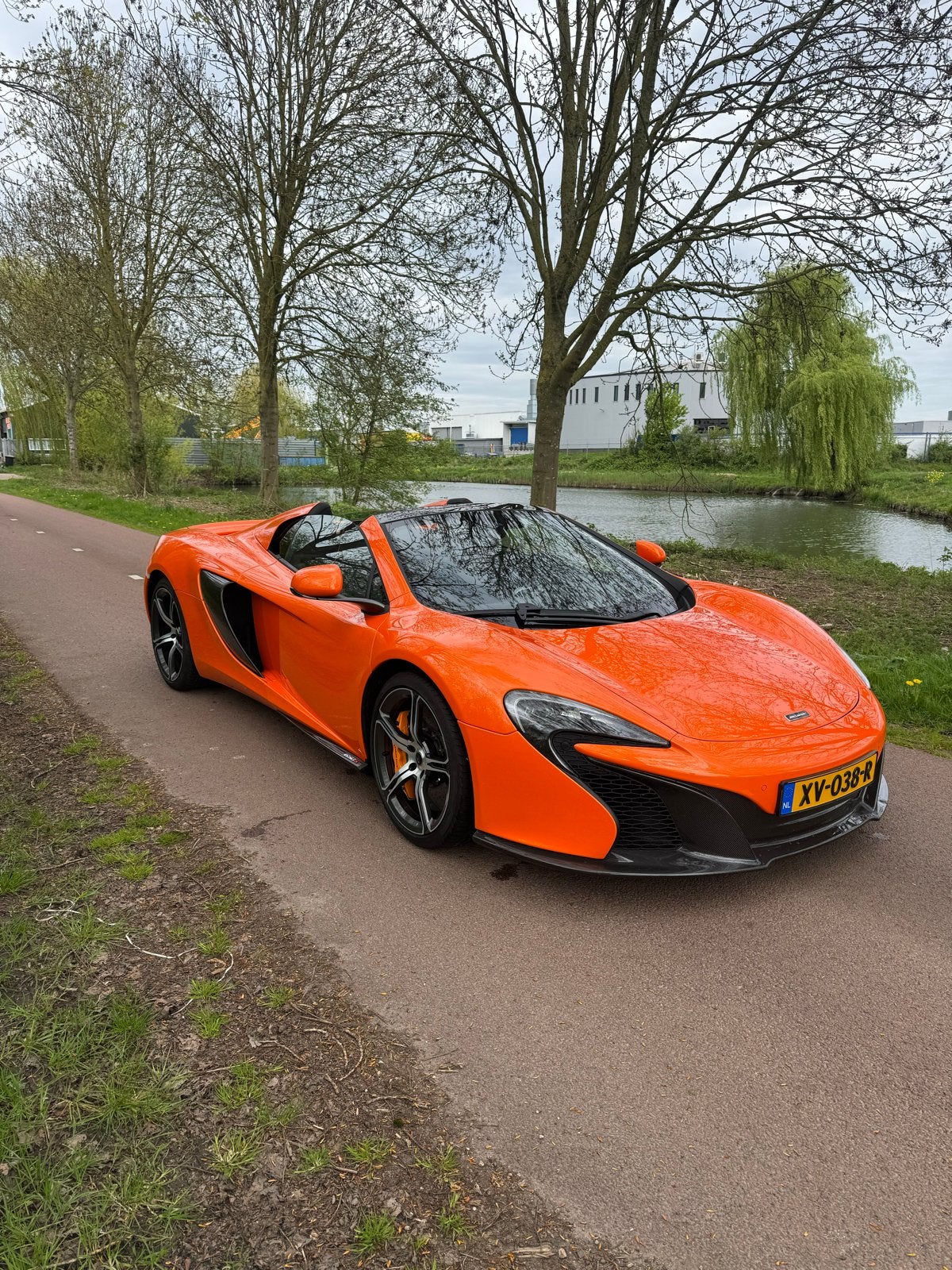 McLaren 650S 3.8 V8 Spider 2017, Auto's, 8 cilinders, Overige kleuren, Cabriolet, 75 €/maand