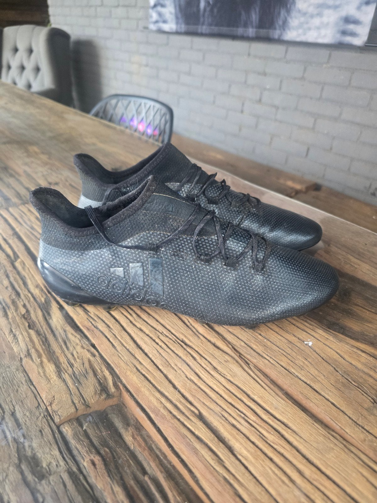 Voetbal schoenen maat 44,5, Maat XS of kleiner, Ophalen of Verzenden, Zo goed als nieuw, Schoenen