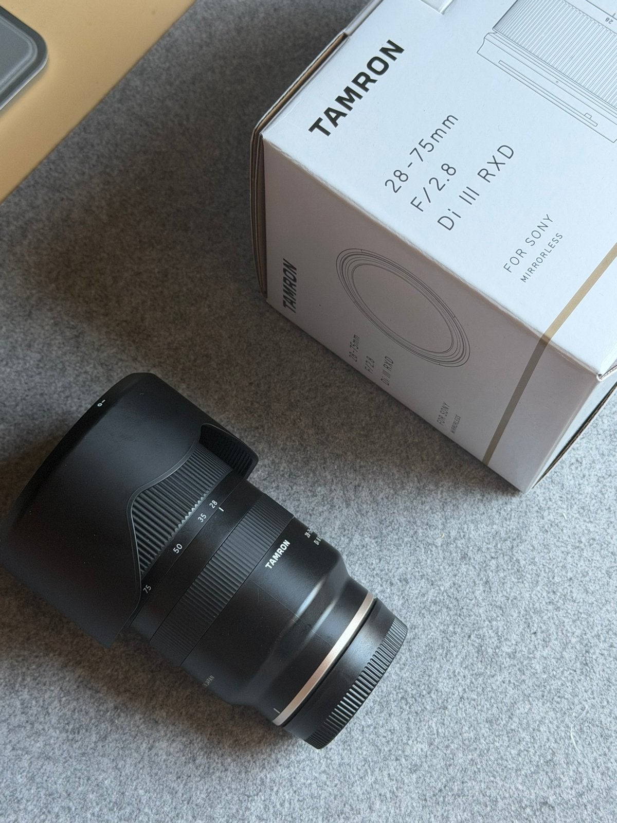 Tamron 28-75mm F2.8 Di III RXD (V1) – Sony E-mount, Ophalen of Verzenden, Zo goed als nieuw, Standaardlens