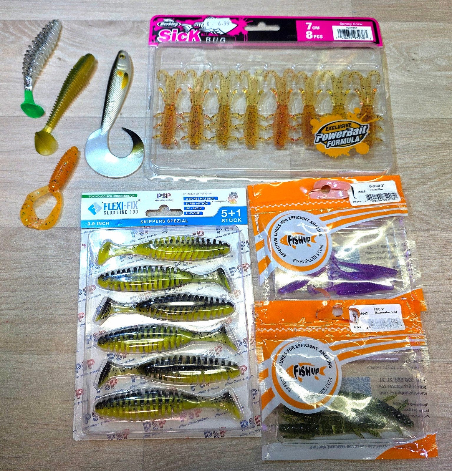 Setje Shads + 2 Fluorocarbon onderlijnen erbij.

E5.-

Verze, Ophalen of Verzenden, Nieuw, Overige typen