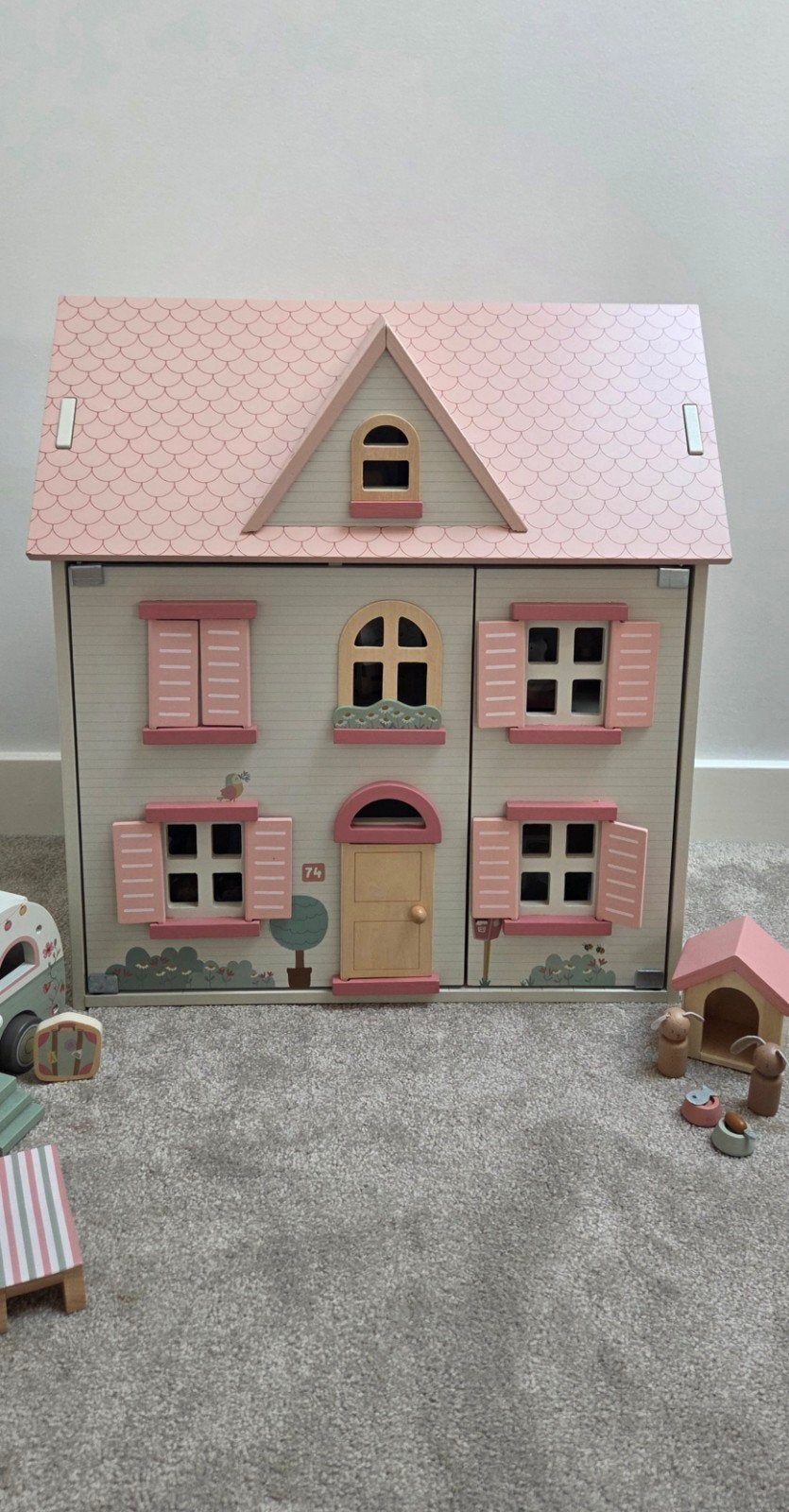 Little Dutch poppenhuis met veel uitbreidingssets, Kinderen en Baby's, Ophalen, Zo goed als nieuw, Overige typen