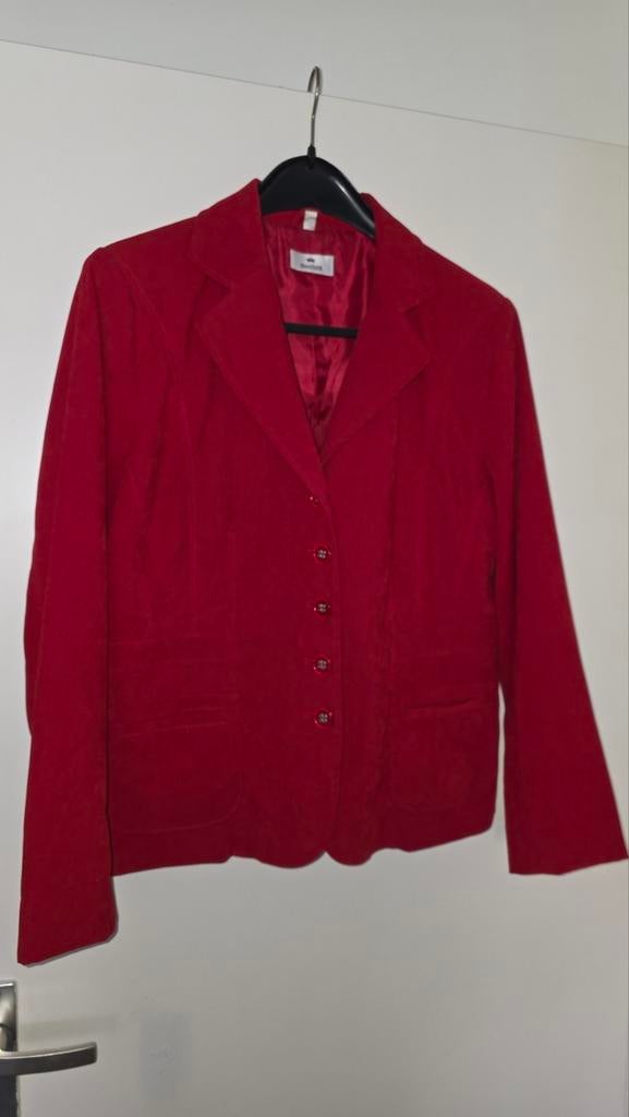 Jasje blazer Kingsfield 44, Kleding | Dames, Ophalen of Verzenden, Zo goed als nieuw, Maat 42/44 (L), Rood