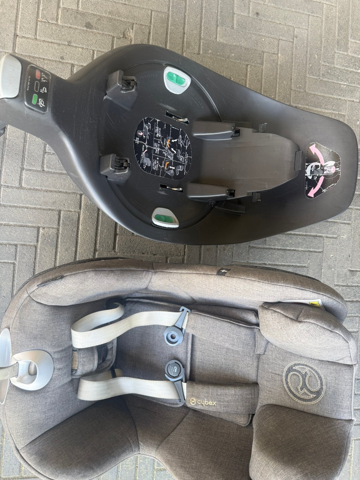 Auto stoel met isofix, Verstelbare rugleuning, Gebruikt, 15 t/m 36 kg, Isofix