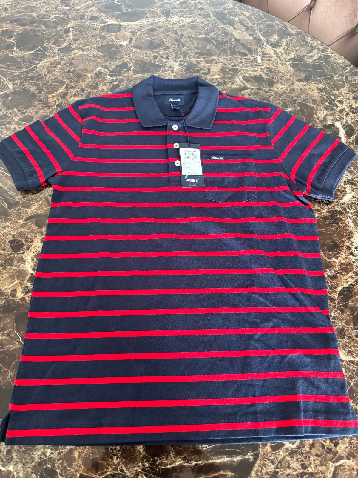 Faconnable Polo Maat S Nieuw met kaartjes, Ophalen of Verzenden, Zo goed als nieuw, Maat 46 (S) of kleiner, Blauw