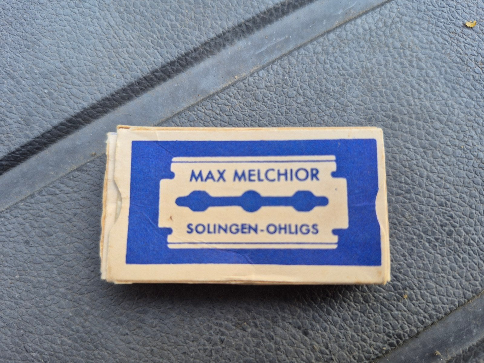 Vintage scheermesjes Max Melchior, Ophalen of Verzenden, Nieuw